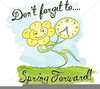 Daylight Savings Time Clipart Spring Forward Image