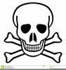 Scull Crossbones Clipart Image