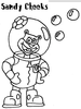 Sandy Cheeks Clipart Image