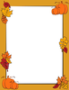 Autumn Boarder Clipart Image