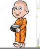 Clipart Of Religious Monk Image