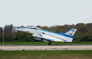 The X-31 Vector (vectoring, Extremely Short Takeoff And Landing, Control And Tailless Operation Research) Makes World S First Automated Thrust-vector Estol Landing At Patuxent River Clip Art