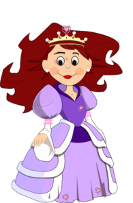 Beautiful Princess Clip Art at Clker.com - vector clip art online