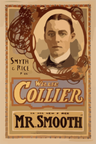 Smyth & Rice Present Willie Collier In His New Farce Mr. Smooth Clip Art