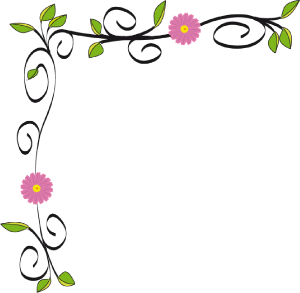 Download Floral Border Clip Art at Clker.com - vector clip art ...