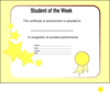 Student Of The Week Clip Art