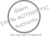 Purple Authentic Button Glam Authority Clip Art
