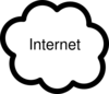 Internet-cloud Clip Art