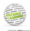 Distance Learning Clipart Image