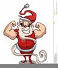 Clipart Cartoon Body Builder Image