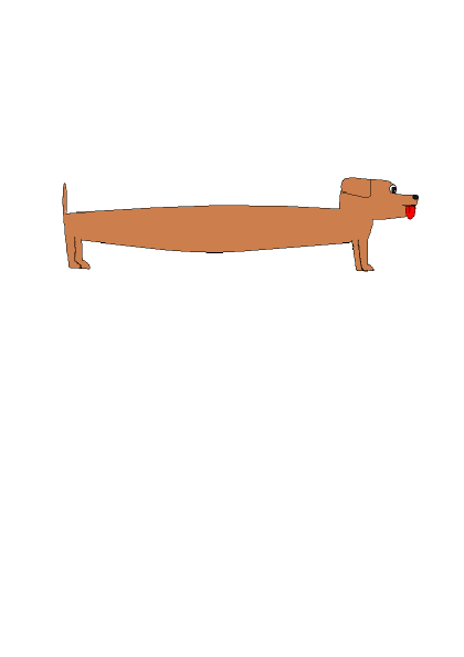 Long Sausage Dog Clip Art at Clker.com - vector clip art online