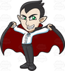 Cartoon Dracula Clipart Image