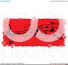 White Music Notes Clipart Image