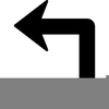 Right Angle Arrow Clipart Image