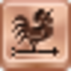 Weathercock Icon Image