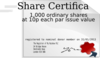 Share Certificate 2 Clip Art