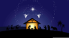 Free Clipart Christmas Nativity Scene Image