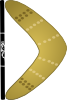 Boomerang Logo Clip Art