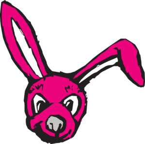 Download Scary Bunny Clip Art at Clker.com - vector clip art online ...