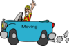 People Moving  Clip Art