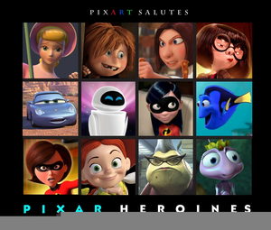 Female Pixar Characters Image