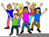 Outgoing People Clipart Image