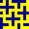 Crosses Tile Clip Art