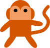 Cheeky Monkey Clip Art