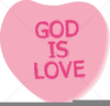 Free Christian Valentine Clipart Image