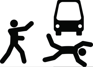 Throw Under The Bus Clipart Image
