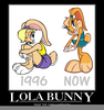 Baby Lola Bunny Clipart Image