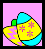 Easter Eggs Clip Art