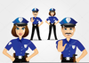Free Police Woman Clipart Image
