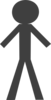 Greystickman2 Clip Art