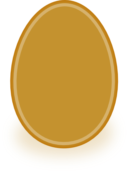 Golden Egg Clip Art at Clker.com - vector clip art online, royalty free