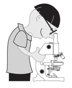 Scientist Microscope Clip Art
