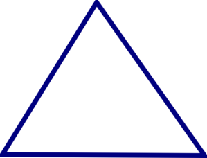 Clean Triangle Clip Art