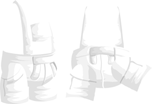 Suspender Pants Clip Art