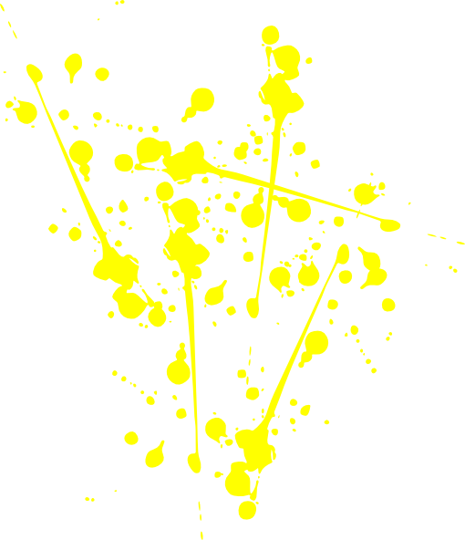 Yellow Paint Splat Clip Art at  - vector clip art online, royalty  free & public domain