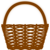 Brownbasket Clip Art