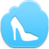 Free Blue Cloud Shoe Image