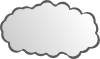 Simple Cloud Clip Art