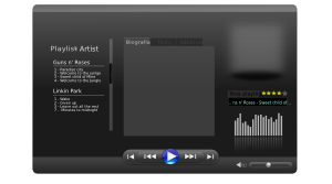 Dark Equalizer Audio Clip Art