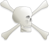Skull-and-bones-aj Clip Art