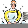 Clean Dishes Clipart Free Image