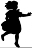 Hiking Shadow Clipart Image
