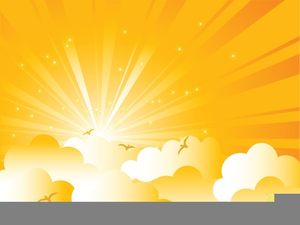 Free Clipart Sunrise Service Image