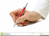 Writing Pen Clipart Image