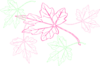 Larger Leaves Clip Art