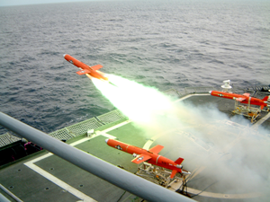Target Drone Launches From Dd 975 Image
